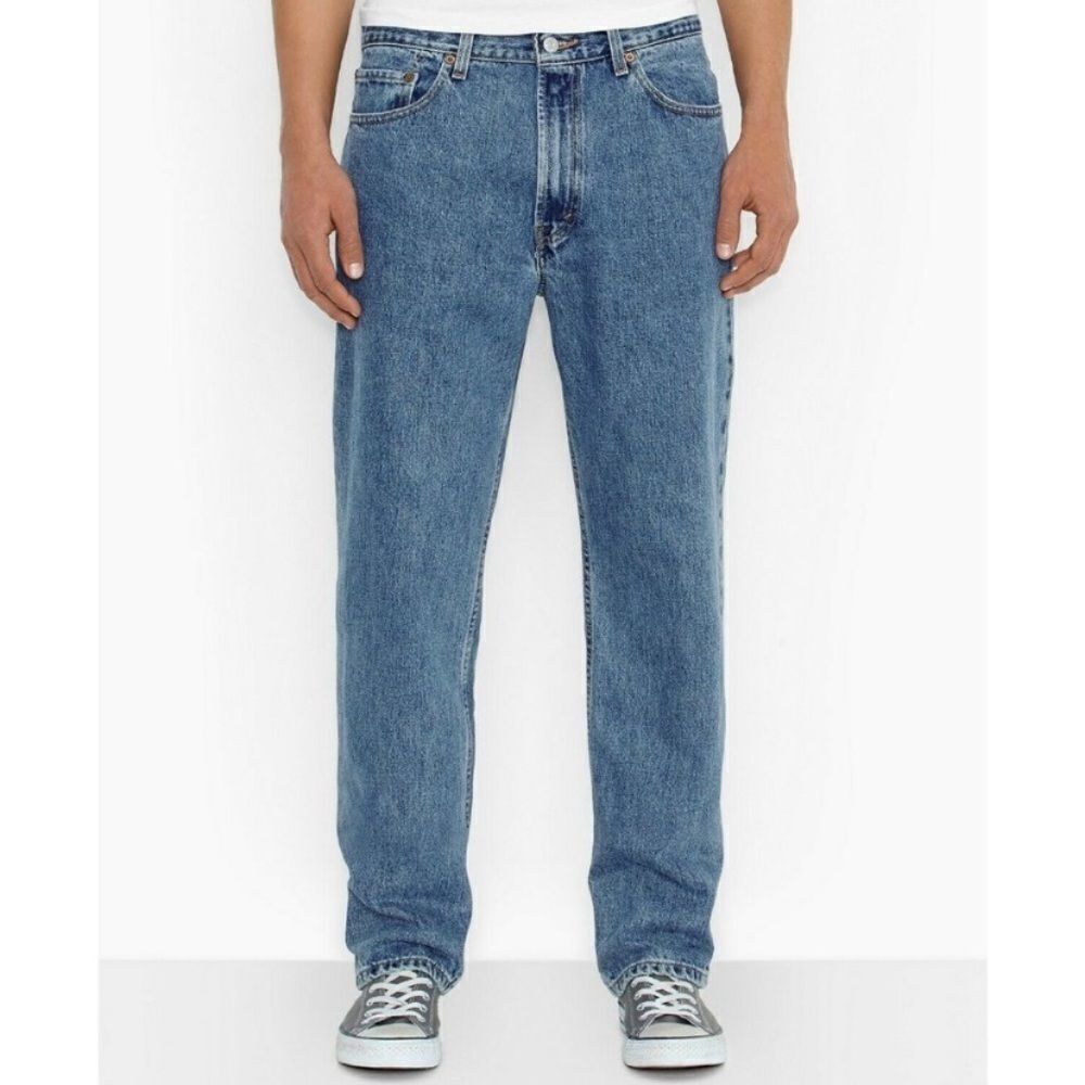 Levi's 550 Relaxed Fit‎ light wash classic jeans size 50 x 30